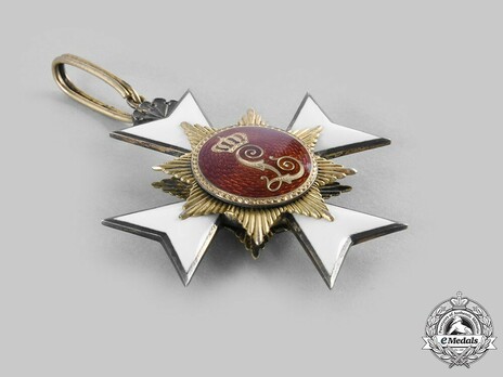 House Order of the Honour Cross, Type II, II Class Cross (in silver gilt) Reverse