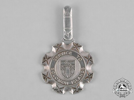 Order of Service to the Solomon Islands Obverse