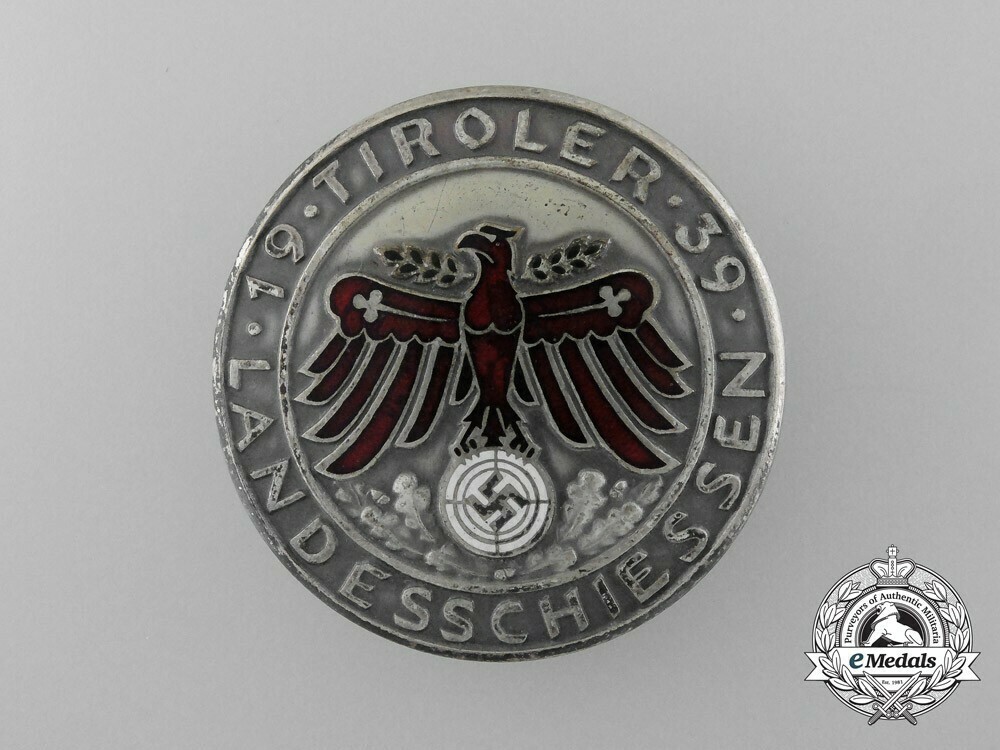 Tyrolean+marksmanship+gau+achievement+badge%2c+type+ii%2c+in+silver+1 
