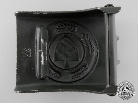 RAD NCO/EM's Belt Buckle (by J. Maurer) Reverse