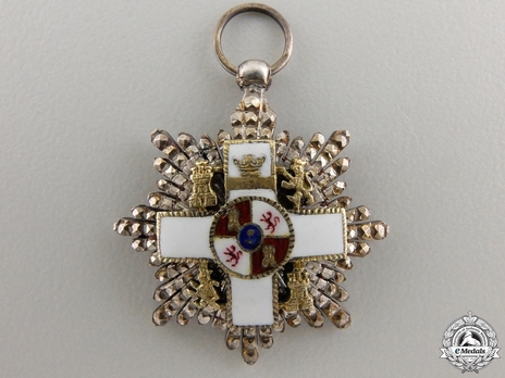 Miniature 2nd Class Breast Star (silver gilt) Obverse