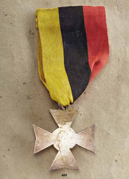 Campaign Decoration, 1815, Silver Cross Reverse