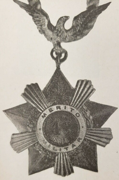 Merito+militar+1+clase