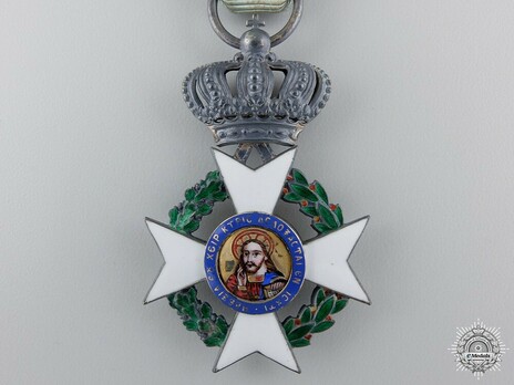 Order of the Redeemer, Type II, Knight's Cross, in Silver Obverse