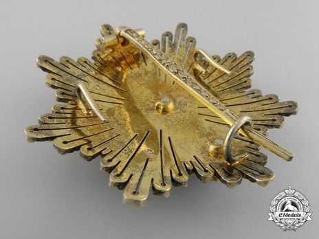 4th Class Grand Cross (white distinction) Reverse