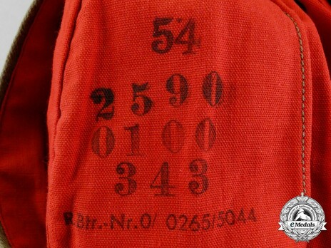 Afrikakorps Heer Artillery & Ordnance Field Cap M35 Stamp Detail