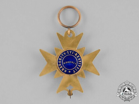 Order of St. Sylvester, Knight Reverse