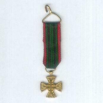 Miniature Gold Cross Obverse