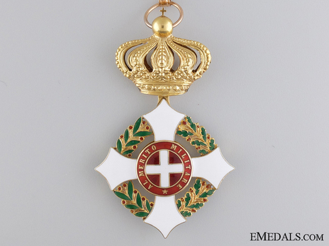 Military Order of Savoy, Type II, Commander Obverse